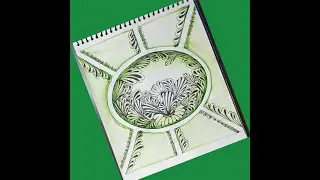 Zentangle Pattern// Zentangle Project Pack- 3// Tangle Art//Pattern//@relaxingzenmethods1270