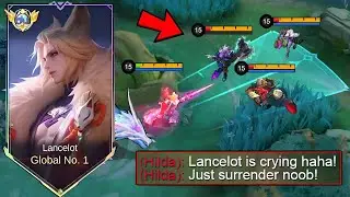 THIS IS WHY INVADING GLOBAL 1 LANCELOT IS A BAD IDEA! 💀 (INSTANT REGRET!) - MLBB