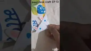 easy desk craft EP 13|diy bookmark 🔖#craft#shorts