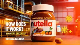 How US Nutella Is Manufactured 🍫 Full Factory Tour & Quality Control