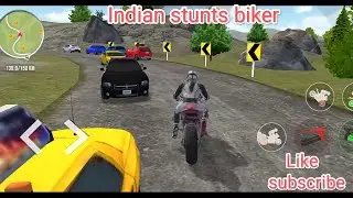 🏍️🕺Indian biker stunts simulate 3D 🕺🏍️