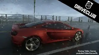 DriveClub | SNOW, Rain & Lightning Gameplay (Dynamic Weather Update) - Atlanterhavsvegen, Norway