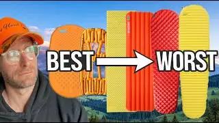 The BEST and Worst ULTRALIGHT sleeping pads.