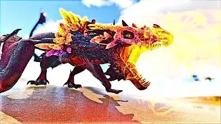 I TAMED MY FIRST FIRE DRAGON&hellip;😨 | (DAY 13)  Ark Survival Evolved EXTINCTION