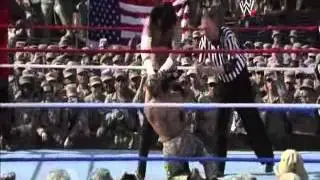 WWE MYSTERIO & HENRY Vs CARLITO & CM PUNK, TRIBUTE TO THE TROOPS 09.wmv