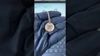 Personalized Cat Necklace: A Beautiful Way to Remember Your Pet #ipetprints #shorts #cat #memorial