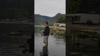 mancing nila di danau toba...