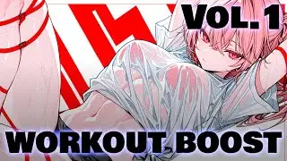 WORKOUT BOOST Vol.1 💀 Aggressive Gym Phonk 1 Hour Loop