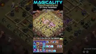 🔥 STILL OP TRIPLE CLONE YETI-MITES DRAGONS #ano #coc #clashofclans #supercell #magicality #shorts
