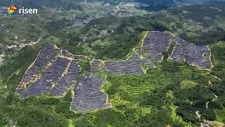 First 100MW-level heterojunction PV project in Guizhou​Songtao 270MW Photovoltaic Power Station