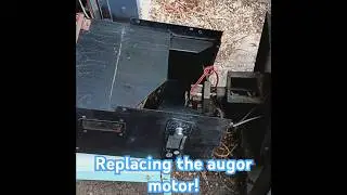 Replacing Augor Motor! Easy fix $20 from Amazon. #trending #autism #pitboss #fix #fun #happy