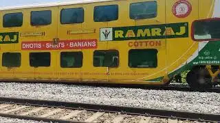 Derailment of Double Decker Express | MAS-SBC | INDIAN RAILWAYS | Bisanattam