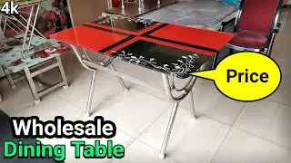Stainless Steel Glass Dining Table Price And Full Review | Dining Table Price With Glass
