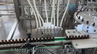 WB-YG8 automatic dropper bottle filling and capping machine