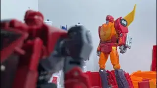 Transformers the lost light hotrods speech comic dub | animated
