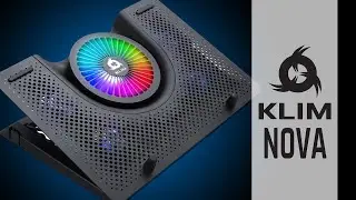 KLIM Nova | Cool in Style and Elegance | Laptop Cooler with RGB Fans