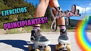 PATINA HACIA ATRAS Y ADELANTE PARA PRINCIPIANTES!!  TUTORIAL DE PATIN/ QUAD SKATE / ROLLER SKATE