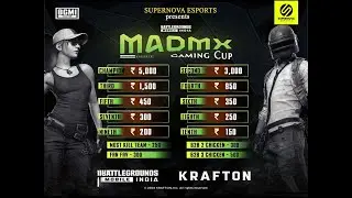 FINAL || 13.5K || MADMX GAMING CUP || BGMI #bgmi #livestream #13.5k