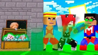 TROLLEO A MIS AMIGOS CON LAS GAFAS DE RAYOS-X EN MINECRAFT 😂👓