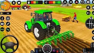 Real Tractor Farming Simulator 2024 - Harvester Tractor Driving - Android Gameplay part -19