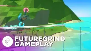 FUTUREGRIND Gameplay Preview: Uniracers Meets Tony Hawk!