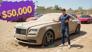 Forgotten Ferraris and Deserted Lamborghinis - Welcome to Dubais Car Graveyard