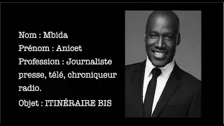Itin&eacute;raire Bis (roman ) - Conseil de Lecture d'Anicet Mbida