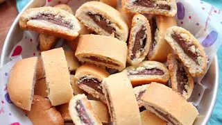 BISCOTTI NASCONDINI alla NUTELLA Senza Uova e Senza Burro 😊 Pasta Frolla Senza Uova | Life&Chiara
