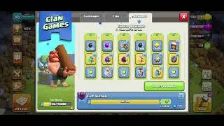 Clash of clans : Clan games rewards collection Feb2022