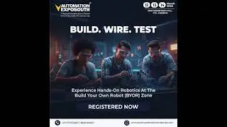 Automation Expo South 2026 | Experience robotics beyond theory at the Build Your Own Robot Zone