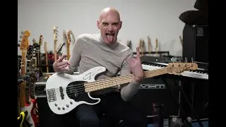 Jackson David Ellefson CBXM V Signature Concert Bass Demo by Barny Gickel at Essex Recording Studios