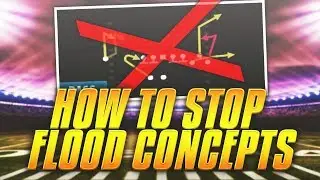 Madden 19 - EASY Defensive Tip For Beginners - How To Stop The Flood Concept