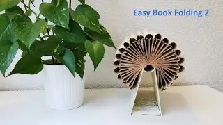 Easy Book Folding for Beginner 2 / Buch falten für Anfänger 2 / Pliage de livre 2/ 折书艺术2
