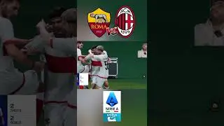 Пулишич на троих | Рома V Милан #FC26 #шорты #футбол #серия