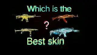 Aqua scar vs Flaming ak vs lightning strike mp40 vs Earth m4a1/ which is the best skin? 🤔
