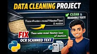 Project: Data Cleaning using Python | OCR Scanned Text Cleaning