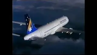 Ansett Australia 747-312, A320 & 767 Air to Air Footage