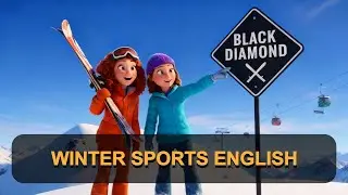 Winter Sports English Natives ACTUALLY Use ❄️ Not in Textbooks