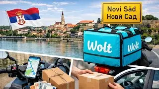 Serbiyada Bir Gün: Kuryerin Real Həyatından — İlk Təcrübəmiz 🚘📦