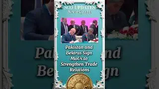 Pakistan and Belarus Sign MoUs to Strengthen Trade Relations 【 SCO UPDATES 】 #pakistan #belarus #sco