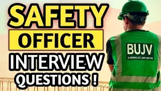 Safety Officer Interview Questions and Answers | Fresher Safety Officer Interview Questions | Safety