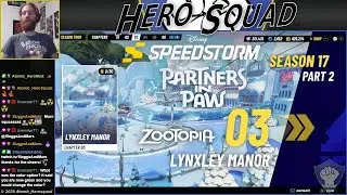 Disney Speedstorm: Тур 17-го сезона - Партнеры по лапам - Часть 2 - Глава 3 - Поместье Линксли