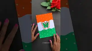 Republic Day Card Ideas 😍#republicday #shorts