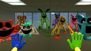 HUGE SCARY SMILING CREATURES FROM POPPY PLAYTIME WANT TO KILL ME | GARRY'S MOD
