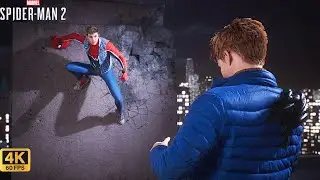 Coney Island Mission with Spider Punk Suit -Marvel Spider-Man 2 4K 60FPS