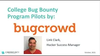Bug Bounty Programs in College CCoE TownHall Oct2025