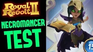 ROYAL REVOLT 2 - NECROMANCER TEST AND GAMEPLAY