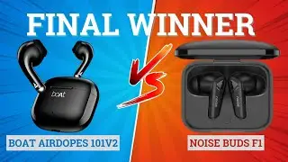 boAt Airdopes 101v2 vs Noise Buds F1 🔥 Best Earbuds for Music & Gaming⚡️