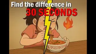 Spot the changing difference | Pictures Puzzle | The photo will change | Brain training