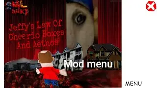 Jeffy's Law Of Math and Aethon Mod menu android port (Baldi basics mod)